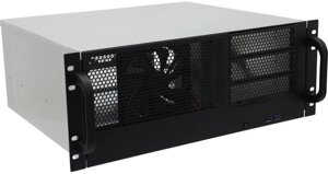 Корпус серверный 4U procase RM438-B-0 3*5.25", 8*3.5", ATX, miniatx, microatx, miniitx, PS/2 PSU, 2*USB 3.0