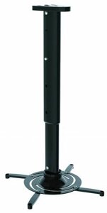 Крепление для проектора Cactus CS-VM-PR05L-BK черный, до 23кг, 470-710мм, настенный и потолочный, поворот и наклон
