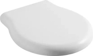 Крышка-сиденье Globo Paestum PA029 белая, с микролифтом, петли хром