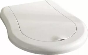 Крышка-сиденье Kerasan Retro белый/хром, с микролифтом (108901)