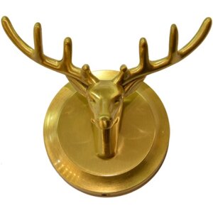 Крючок двойной "Олень" Bronze de Luxe Royal бронза