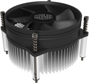 Кулер Cooler Master I50 RR-I5A7-22FK-N1 LGA1700 (92mm fan, aluminum, 2200rpm, 40.87CFM, 26.8dBA, 3-pin)
