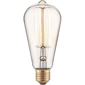 Лампа накаливания Elektrostandard ST64 60W 340Lm 2000K E27 4690389082153