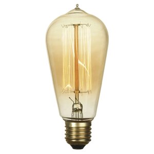 Лампа накаливания lussole edisson 60W 150lm 3000K E27 GF-E-764