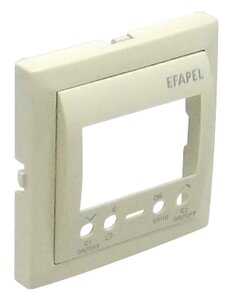 Лицевая панель для цифрового таймера Efapel 90744 TMF