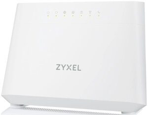 Маршрутизатор ZYXEL EX3301-T0 AX1800, MU-MIMO, wi-fi 6, 802.11a/b/g/n/ac/ax (600+1200 мбит/с), 1*WAN GE, 4*LAN GE, 2*FXS, USB2.0 (нет поддержки PPTP/L