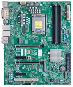 Материнская плата ATX supermicro MBD-X13SAE-B (LGA1700, W680, 4*DDR5 (4400), 8*SATA 6G RAID, 3*M. 2, 4*PCIE, 2.5glan, glan, DVI-D, DP, HDMI, USB type-C