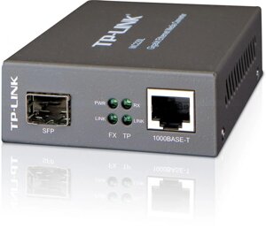 Медиа-конвертер TP-LINK MC220L 1x UTP gigabit, 1xsfp 1gb