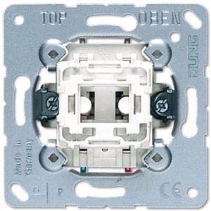 Механизм для выключателя кнопочного однополюсный Jung 533U