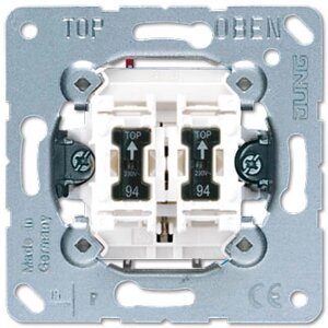 Механизм для выключателя кнопочного с подсветкой Jung 535U5