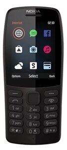 Мобильный телефон Nokia 210 Dual Sim 16OTRB01A02 black