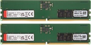 Модуль памяти DDR5 32GB (2*16GB) kingston KVR48U40BS8k2-32 4800mhz CL40 1rx8 1.1V 288-pin