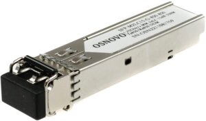 Модуль SFP OSNOVO SFP-M2LC15-G-850-850 оптический, два волокна Multi Mode, скорость: до 1,25 Гбит/c