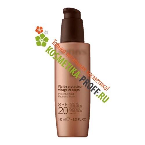 Молочко с SPF20 для лица и тела Protective Fluid Face And Body SPF20 Moderate Protection UVA/UVB (160244, 150 мл)