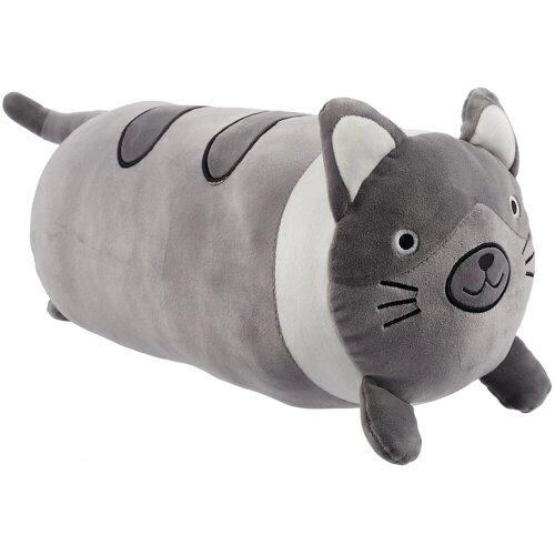 Мягкая игрушка Кот в полоску (серый) (40 см) (12-01009-8918)