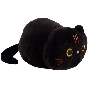 Мягкая игрушка "Котик черный", 28 х 17 см