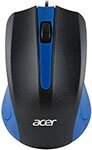 Мышь ACER OMW011 черный/синий оптическая (1200dpi) USB (3but) (ZL. MCEEE. 002)