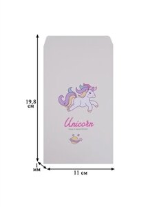 Набор конвертов для денег «Unicorn», 5 шт