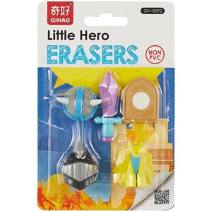 Набор Ластики пазлы Little Hero (блистер) (12-24335-QH-8392)