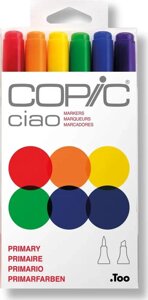 Набор маркеров Copic Ciao стартовый 6цв