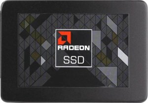 Накопитель SSD 2.5 AMD R5sl240G radeon R5 240GB TLC 3D NAND SATA 6gb/s 520/420MB/s IOPS 67K/56K MTBF 1.5M 7mm RTL