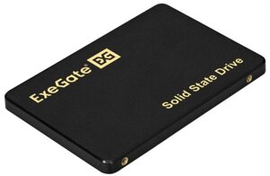 Накопитель SSD 2.5 exegate EX280463RUS 512GB, 3D TLC, 566/498MB/s