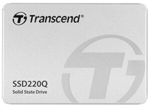 Накопитель SSD 2.5 transcend TS1tssd220Q 1TB SATA 6gb/s QLC 550/500MB/s IOPS 57K/79K MTBF 2M