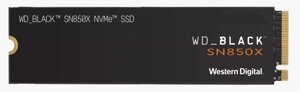 Накопитель SSD M. 2 2280 western digital WDS400T2x0E wd_black SN850X 4TB nvme pcie 4.0x4 7300/6600MB/s IOPS 1200K/1100K 2400 TBW
