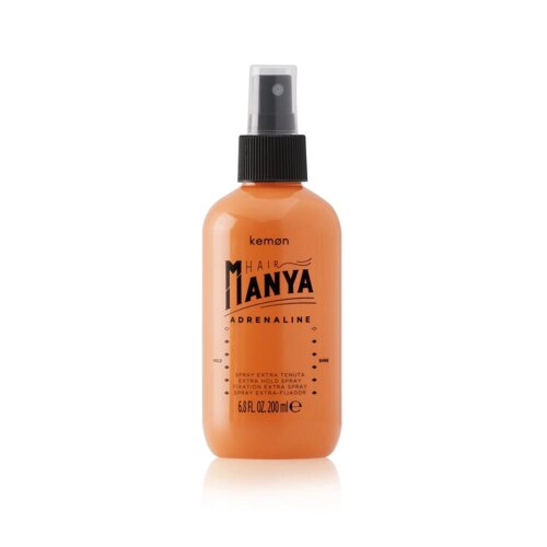 Неаэрозольный спрей экстрасильной фиксации Hair Manya Adrenaline