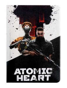 Обложка для паспорта Atomic Heart Близняшка и майор Нечаев (ПВХ)