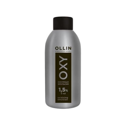 Окисляющая эмульсия 1,5% 5vol. Oxidizing Emulsion Ollin Oxy (серая) (397588, 1000 мл)