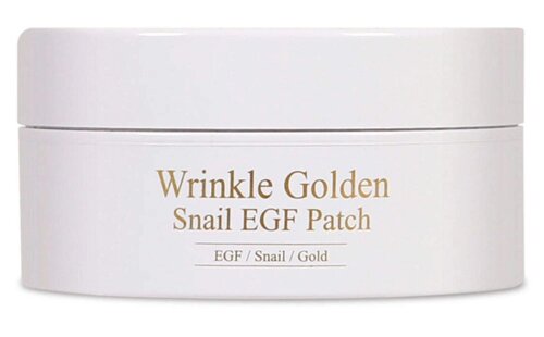 Омолаживающие патчи с улиточным муцином и EGF Wrinkle Golden Snail EGF Patch