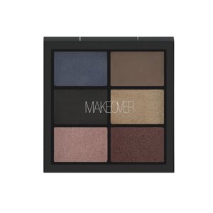 Палетка теней для век 6 оттенков Pro Eyeshadow Palette 6 Color (E102, 02, Love In London, 4*0,8 г)