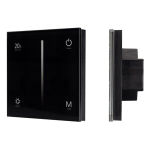 Панель SMART-P35-DIM-IN black 230V 0-10V sens RF arlight 028113