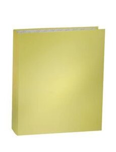 Папка 2кольца "NEON" желтая, лам. картон, Erich Krause