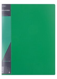 Папка 80ф А4 "STANDARD" пластик 0,8мм, зеленая