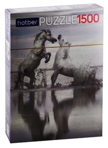 Пазл HATBER Premium 1500 эл. 580х830мм. Лошади
