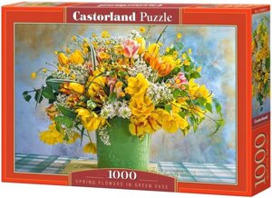 Пазл Желтые тюльпаны, 1000 деталей Castor Land C-104567