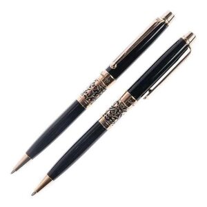 Подарочный набор Набор Manzoni Venezia (шариковая ручка и карандаш), черный