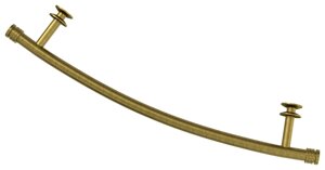 Полка выгнутая ПОЛКА (L - 470 мм) н/ж для ДР "СУНЕРЖА"Состаренная бронза)