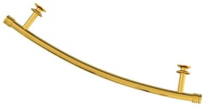 Полка выгнутая полка (L - 470 мм) н/ж для др "сунержа"золото)