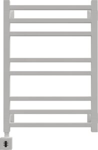 Полотенцесушитель электрический EWRIKA Кассандра PI 70x50 L, белый, матовый, лесенка, с терморегулятором
