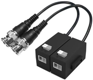 Приемник/передатчик Dahua DH-PFM800-E пассивный по витой паре Видеосигнал: HDCVI, TVI, AHD, CVBS; максимальная длина кабеля: 250м для 1080p / 400м для