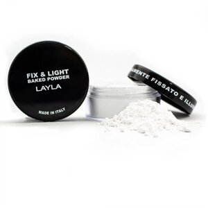Пудра рассыпчатая для лица фиксирующая Fix & Light Baked Powder (2344R27-001, N. 1, N. 1, 1 шт)