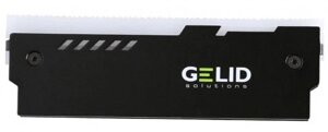 Радиатор GELID GZ-RGB-01 для DDR памяти GELID LUMEN black, совместимы с DDR2/DDR3/DDR4, включая LP, 2шт, черные, RGB подсветка