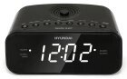 Радиобудильник Hyundai H-RCL221 черный LCD подсв: белая часы: цифровые FM