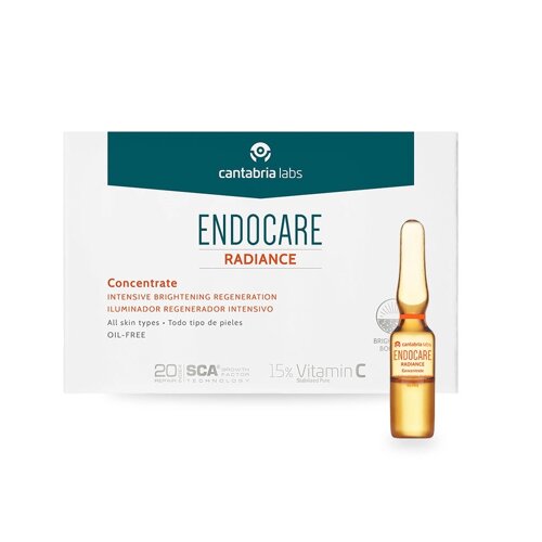 Регенерирующий омолаживающий концентрат с витамином С Endocare C Pure Concentrate (14*1 мл)