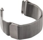 Ремешок для смарт-часов Barn&Hollis универсальный магнитный, 20 mm, металл, серебристый УТ000026792