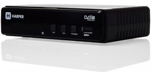 Ресивер цифровой телевизионный DVB-T2 Harper HDT2-1513 H00000507 MStar MSD7T01, Rafael R836, разрешение видео: 480i, 480p, 576i, 576p, 720p, 1080i, Fu