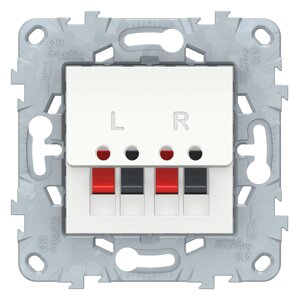 Розетка аудио Schneider Electric UNICA NEW NU548618